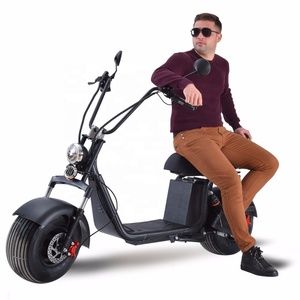 Scooter de moto électrique de haute qualité 1500w Power 60V Citycoco adulte un grand siège - Product Image 5
