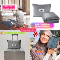 Abaya ouverte musulmane islamique Romanda prière d'hiver Robe ouverte tapis de prière Portable maison voyage en plein air chaud modeste lâche nouveau Design