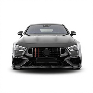 ชุดแต่ง Mercedes-Benz GT63 สไตล์ Babos คาร์บอนไฟเบอร์  ลิ้นหน้า ช่องระบายอากาศ ดิฟฟิวเซอร์ สปอยเลอร์ กระจังหน้า - Product Image 1
