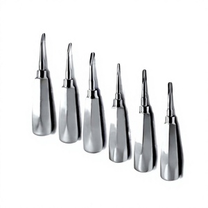 เครื่องมือถอนฟันแบบโค้งเว้าปลายรากฟัน แบร์นาร์ด สเปด ทำจากสแตนเลส - Product Image 5