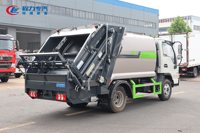 Camion poubelle diesel JAC 4x2 240L à prix d'usine avec contrôle automatisé à vendre – Camion poubelle compact