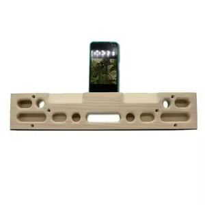 Estación de Entrenamiento de Escalada en Roca con Paredes y Bordes para Trepar, con Bolsillos, Montable en Puerta, Barra de Dominadas para Escalada en Roca - Product Image 4