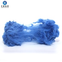 China Recycled Solid Polyester Staple Fiber 1.5dx38mm for Non-woven Fabric