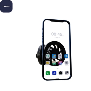 CARFU Adjustable Strong Magnet Car Phone Holder Universal Air Outlet with Suction Cup Plastic Combination - Product Image 3