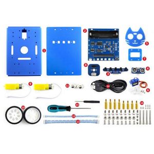 ชุดสร้าง<span class=keywords><strong>หุ่น</strong></span><span class=keywords><strong>ยนต์</strong></span>2WD kitbot สำหรับไมโครบิต (ไม่มีไมโครบิต) - Product Image 5