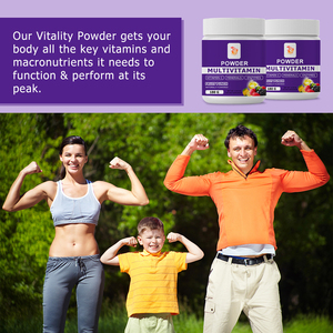 Factory Wholesale Multivitamin Powder with Multivitamin Antioxidants Immune System Support Naturally Flavored Dietary Supplement - Product Image 2