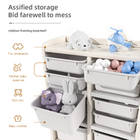 Enfants Meubles En Plastique Enfants Jouet De Stockage Enfants Armoire Jouets Livre Étagère