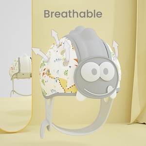 Nouveau design EVA bébé sécurité Anti-chute tête protecteur <span class=keywords><strong>casque</strong></span> produits doux confortable harnais chapeau - Product Image 2