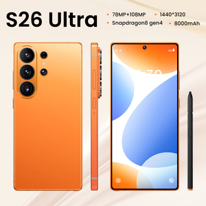 สมาร์ทโฟน S26 Ultra 5G ปลดล็อค สีส้ม กล้อง 108MP แบตเตอรี่ 8000mAh ระบบปฏิบัติการ Android 15 สำหรับผู้ใช้งานที่รักแฟชั่น - Product Image 4