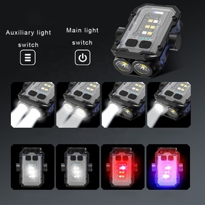 TAIKOO Senter Gantungan Kunci LED COB Multifungsi Isi Ulang Lampu Kerja Tahan Air Lampu Darurat Senter Saku Mini - Product Image 3