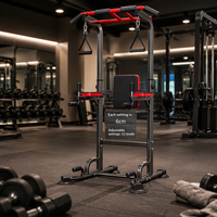 Barre de traction autoportante en acier unisexe sans perçage pour usage domestique, équipement de gym multifonctionnel, barre de fitness intérieure pour entraînements à domicile