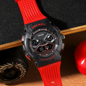 Montre analogique-numérique SMAEL 8073, tendance, Relojes De Hombre, montre de sport, étanche, montre de sport chronographe pour homme - Product Image 5
