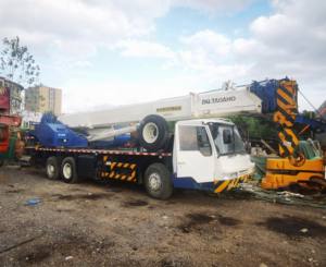 מנוף משאית טדאנו GT-250E מקורי משומש עם מנוע ותיבת הילוכים, כושר הרמה 25 טון - מחיר - Product Image 3