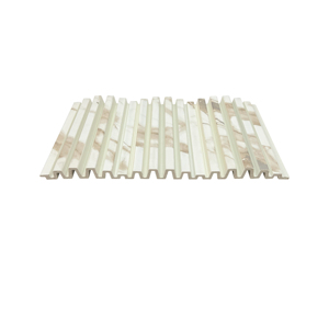 Custom Size Modern <b>PS</b> Fluted Wall Panels Waterproof Interior Wall Covering for Hotel Office Shopping Mall and Commercial - Product Image 3