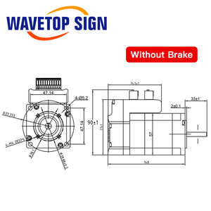 JMC W Nema 23 AC مدمج والسائق 36VDC 0.6N.<span class=keywords><strong>m</strong></span> 7.5A RPM رمح Dia.8mm - Product Image 6