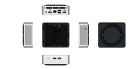 Professional Mini Desktop PC with AMD Ryzen 3200U, Dual 4K HDMI, 10Gbps USB 3.2, WiFi 6 and Windows 10/11