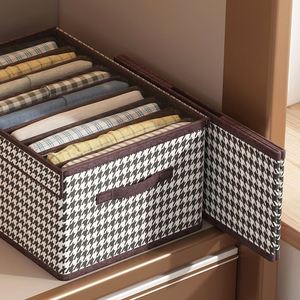 Organizador de Ropa Plegable de Tela No Tejida, Caja de Almacenamiento para Ropa, Pantalones y Jeans, Venta al Por Mayor - Product Image 5
