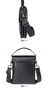 Sac bandoulière messager en cuir de vachette 100% véritable pour la vente en gros - Product Image 6