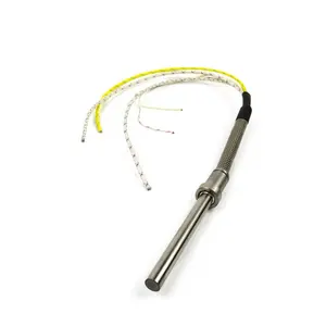 Laiyuan 8*90MM customized size heating element 220V 500W cartridge heater with K type thermocouple