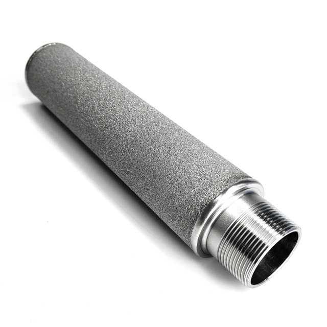 air Filtration 0.2 0.25 0.5 1 2 5 10 Micron Um Stainless Steel 316 Sintered Porous Gas Diffuser Ss Sparger