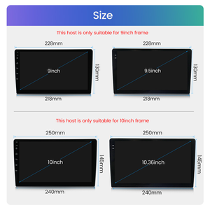 <span class=keywords><strong>Autoradio</strong></span> Android universel <span class=keywords><strong>Junsun</strong></span> 9 pouces avec écran tactile capacitif RGB et USB pour modèles Peugeot VW Audi - Stéréo de voiture - Product Image 6