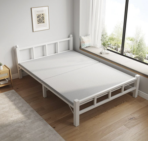 Cama plegable <span class=keywords><strong>de</strong></span> nuevo diseño <span class=keywords><strong>de</strong></span> China <span class=keywords><strong>para</strong></span> uso doméstico plegable Simple pequeña siesta cama individual habitación <span class=keywords><strong>de</strong></span> <span class=keywords><strong>alquiler</strong></span> cama <span class=keywords><strong>de</strong></span> hierro <span class=keywords><strong>para</strong></span> adultos - Product Image 3