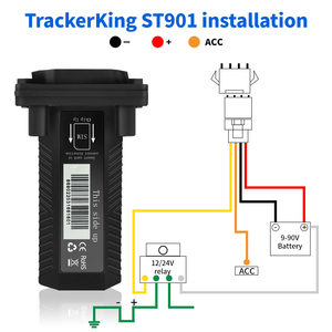Localizador GPS 4G+2G para Vehículos, Rastreo en Tiempo Real, Control por Aplicación, Dispositivo Antirrobo ST-901 - Product Image 2