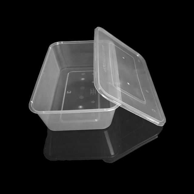 Support Custom Plastic Box Cake Food Container with Dome Lid for Packing Item