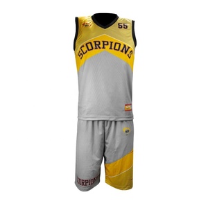 Tenues de basket sublimées, uniformes d'équipe de basket, design réversible, uniformes de basket grande taille, vente en gros Pakistan - Product Image 2