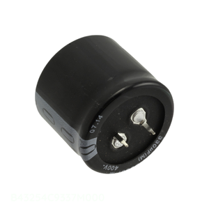 ตัวแทนจำหน่ายอย่างเป็นทางการ ตัวเก็บประจุแบบ Through Hole 330 uF B43254C9337M000 CAP ALUM 330UF 20% 400V SNAP TH - Product Image 1