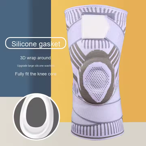 Erkek spor sıkıştırma dizlik Patella koruyucu bahar diz desteği pedleri ile eklem ağrısı giderici dirsek ve diz pedleri için - Product Image 4