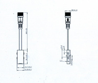 Robinet sans contact de petite taille, capteur infrarouge, robinet automatique, module de capteur IR, capteur de robinet automatique