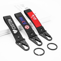 Sangle en polyester avec crochet en alliage de zinc, impression par transfert thermique personnalisée pour porte-clés de voiture, porte-badge, utilisation promotionnelle, cordon porte-clés