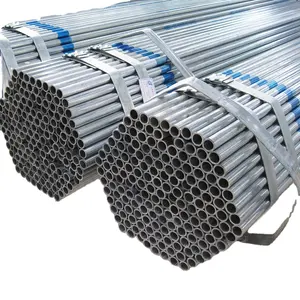 16mm Diameter Round Galvanized Iron Pipe Tube