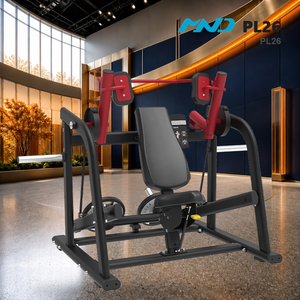 เครื่องบริหารกล้ามเนื้อหลังแบบสั่นสะเทือน Vibrant Arm Press Back Machine รุ่น MND PL26 สำหรับการฝึกความแข็งแรงในยิมและฟิตเนสเซ็นเตอร์ - Product Image 1