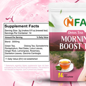 Té Detox de 14 Días a Precio de Fábrica al por Mayor, Té Estimulante Matutino con Mezcla de Suplementos, Promueve la Pérdida de Peso y Aumenta tu Energía - Product Image 2