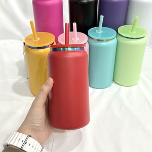 Novo 16oz <span class=keywords><strong>Rainbow</strong></span> Plate Powder Coat Copo Copo De Aço Inoxidável Colorido <span class=keywords><strong>Rainbow</strong></span> Plate Cup - Product Image 3
