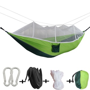Nouvelle Balançoire Hamac Élégante 2026 pour Intérieur et Extérieur avec Moustiquaire, Idéale pour Voyages, Dortoirs et Jardins - Product Image 1