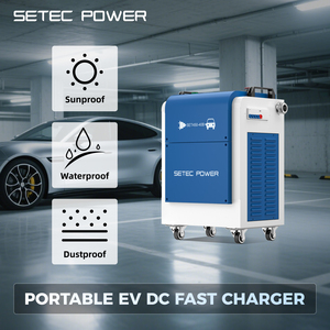 Cargador Portátil Rápido de CC para Vehículos Eléctricos <span class=keywords><strong>SETEC</strong></span> POWER PowerPack 10kW/20kW/30kW/60kW Nivel 3, Banco de Energía para Auto - Product Image 5
