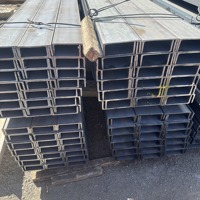 Profilé en U en acier au carbone laminé à chaud conforme aux normes EN UPN UPE, profilé en U structurel, barre en acier doux pour projets de construction
