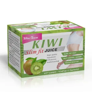 Detox Slim Juice Kiwi Fruit Burn Fat Flat Belly Detox Tea Juice Weight Loss Instant Drink Vegetable Drink Slim Kiwi Juice