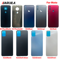 Coques de téléphone portable en gros pour Moto E5 E6i E13 E22 Play Plus, Carcasa Celular, Composants de rechange, Pièces de réparation pour coque arrière de téléphone