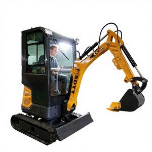 Mini Escavatore Sportivo Personalizzato da 2,5 Tonnellate con Braccio Grande e Rotazione Laterale, Motore Kubota di Alta Qualità e Cabina - Product Image 1