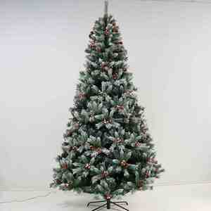 Décoration de Noël Lumineuse Écologique Ignifuge pour Usage Domestique : Scène d'Arbre de Noël Nu - Product Image 3
