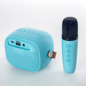 KENUO Altoparlante Karaoke Portatile per Bambini con RGB, Modificatore di Voce, 2 Microfoni Bluetooth, Mini Speaker - Product Image 2