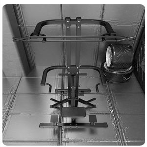 Machine professionnelle d'assistance pour tractions et dips pour salle de sport à domicile, entraîneur de position debout et à genoux avec système de contrepoids pour tractions et dips - Product Image 5