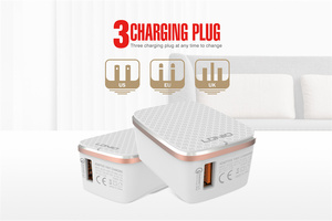 <span class=keywords><strong>Cargador</strong></span> de Viaje USB de Escritorio LDNIO A1204Q con un Puerto de Carga Rápida QC3.0 para Teléfonos Celulares Xiaomi/<span class=keywords><strong>Huawei</strong></span>/Vivo - Product Image 6