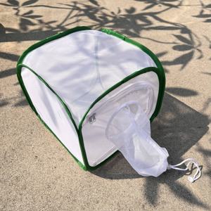 30x30x30cm Pop-up Insectes Papillons Moustique Mantis Habitat <span class=keywords><strong>Cages</strong></span> d'élevage avec manchon pour laboratoire Reserching et enseignement - Product Image 4