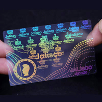Autocollants holographiques 3D transparents, étiquettes personnalisées, impression carrée, feuille en rouleau PET pour emballage de cosmétiques, perruques, cils