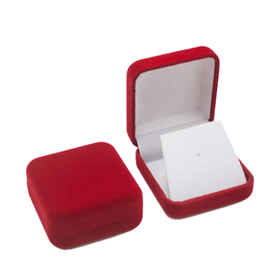 Boîte en plastique velours personnalisée pour épingles de revers en émail souple, boîte à <span class=keywords><strong>bijoux</strong></span> pour bague de fiançailles romantique et élégante, emballage pour badges de revers - Product Image 6